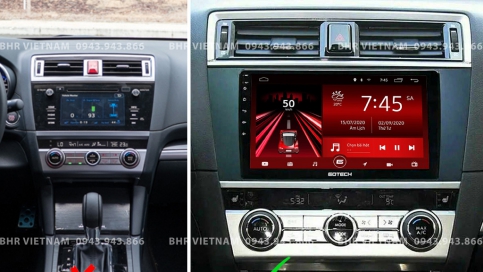 Màn hình DVD Android xe Subaru Outback 2014 - nay | Gotech GT10 Pro